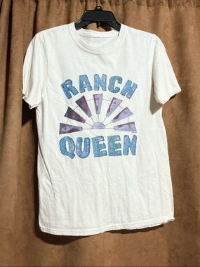 White Ranch Girl Shirt